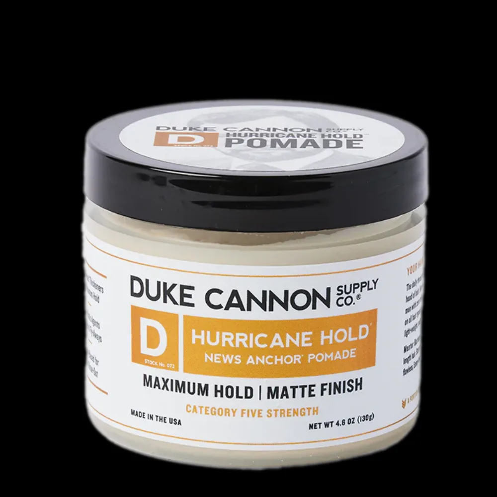News Anchor Hurricane Hold Pomade