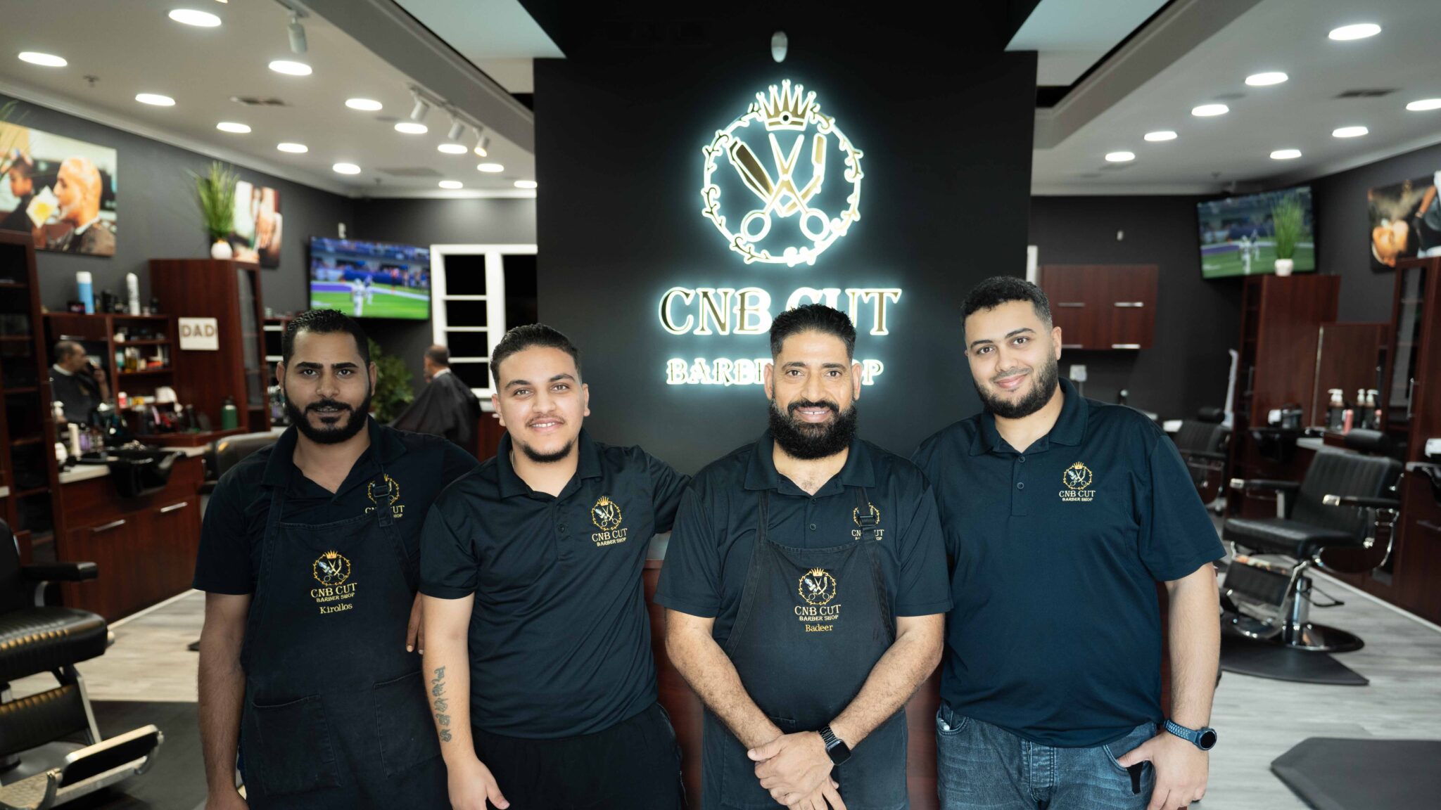 CNB Cut Barbershop Team